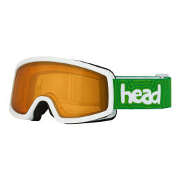 Gogle narciarskie dziecięce Head Stream White Green S1