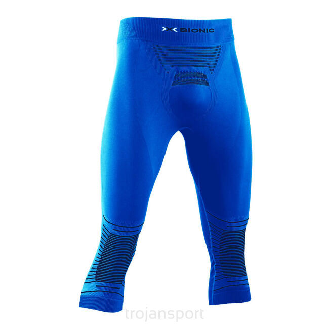 Spodnie kalesony męskie 3/4 termoaktywne termiczne X- Bionic Energizer 4.0 Teal Blue 2023