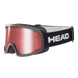 Gogle narciarskie Head Stream Red Black S1 2023