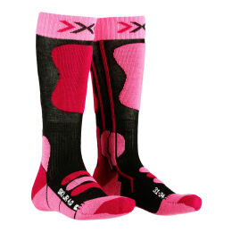 Skarpety narciarskie dziecięce X-Socks Ski Junior 4.0 Fluo Pink 2023