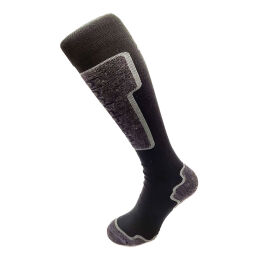 Skarpety narciarskie dziecięce Blacksheep Ski Socks Kids Black Grey