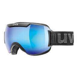 Gogle narciarskie Uvex Downhill 2000 FM Black Mat Mirror Blue S2 2022