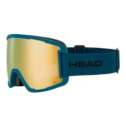 Gogle narciarskie Head Contex Pro 5K Gold Petrol S3 