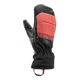 Rękawice narciarskie damskie Leki Griffin Base 3D Women Mitten Black Rose 2025