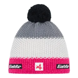 Czapka narciarska Eisbar Star Pompon SA Pink White Grey 2026
