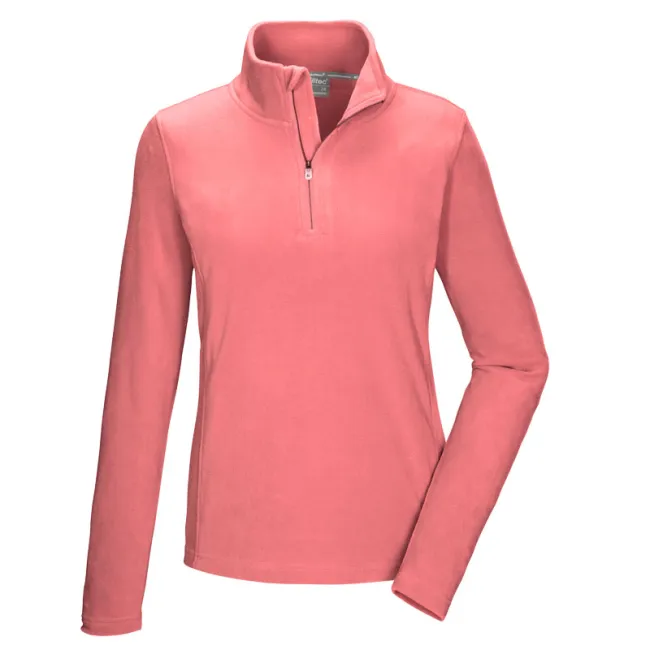 Bluza damska Killtec KSW 101 FLC Light Pink (druga warstwa) 2026