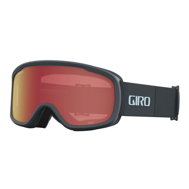 Gogle narciarskie Giro Cruz Dark Shark Light Thirds Amber Scarlet S2 OTG 2025