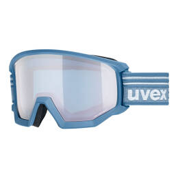 Gogle narciarskie Uvex Athletic FM Lagune Mat Mirror Silver S2 OTG 2022