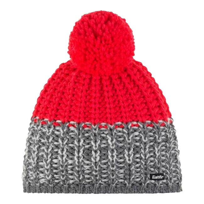 Czapka Eisbar Focus Pompon MU White Grey Diva Pink