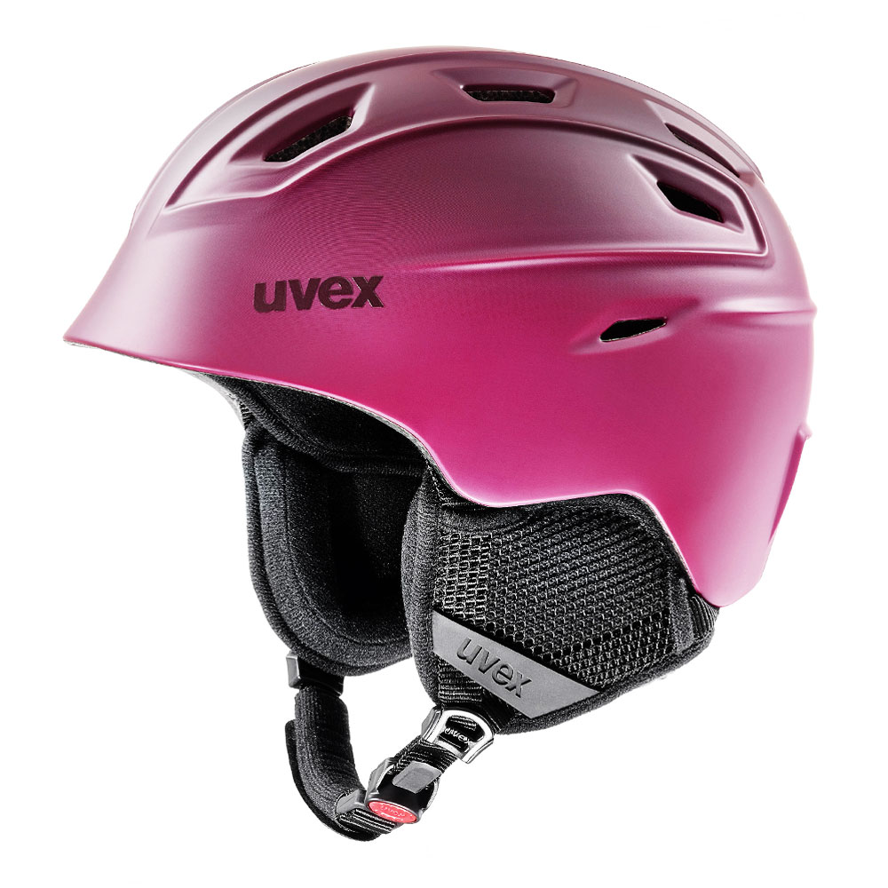 Kask Narciarski Damski Uvex Fierce Berry Mat 2021