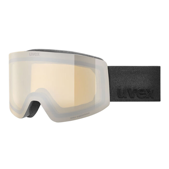 Gogle narciarskie Uvex Provoqe FM Black Matt / Mirror Silver OTG S2 2026