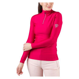 Bluza damska Rossignol W Classique 1/2 Zip Cherry