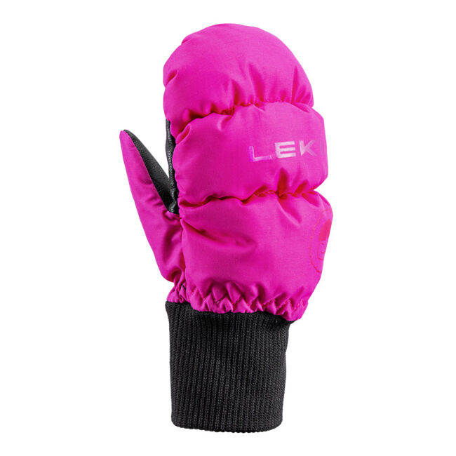 Rękawice narciarskie dziecięce Leki Little Eskimo Mitt Navy Short Pink 2024