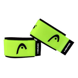 Rzepy opaski do nart zjazdowych Head Neon Yellow (2 sztuki)