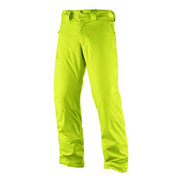 Spodnie narciarskie męskie Salomon Stormrace Pant M Acid Lime 