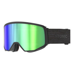 Gogle narciarskie Atomic Four Q HD Black Green OTG + dodatkowa szyba 2025