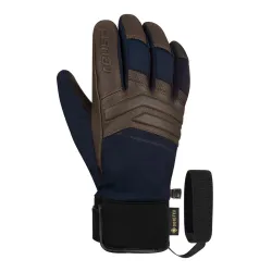 Rękawice narciarskie Reusch Jupiter Gore-Tex Dress Blue Coffee Brown 2026