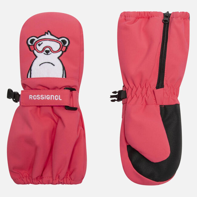 Rękawice narciarskie dziecięce Rossignol Baby IMPR Mitten Tea Rose 2026