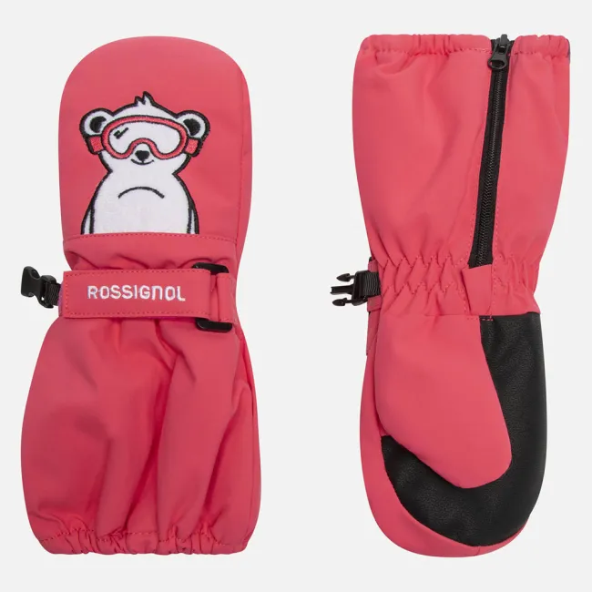 Rękawice narciarskie dziecięce Rossignol Baby IMPR Mitten Tea Rose 2026