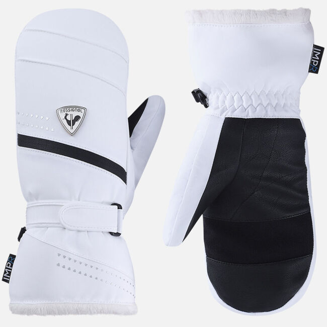 Rękawice narciarskie damskie Rossignol W Nova Mitten IMPR White 2025