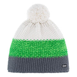 Czapka narciarska Eisbar Star Pompon MU Anthracite Green White 2024