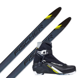 Zestaw biegowy Fischer Superlite Crown 2024 + Buty Fischer XC Control 2024