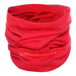 Komin termoaktywny Brubeck Athletic Neck Gaiter z wełną merino Raspberry