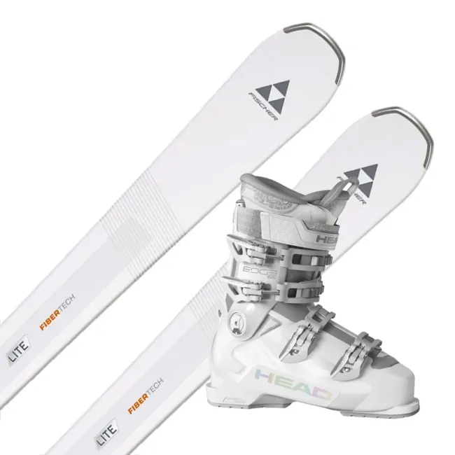 Zestaw zjazdowy Fischer Lite 72 + Head Edge 65 W HV White 2026
