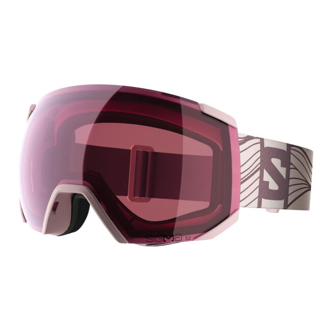 Gogle narciarskie snowboardowe Salomon Radium Sigma Heavenly Pink Silver Pink OTG S2 2025