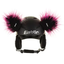 Ozdoba uszy Eisbar Helmet Kekos Ears Pink Black na kask narciarski 2026