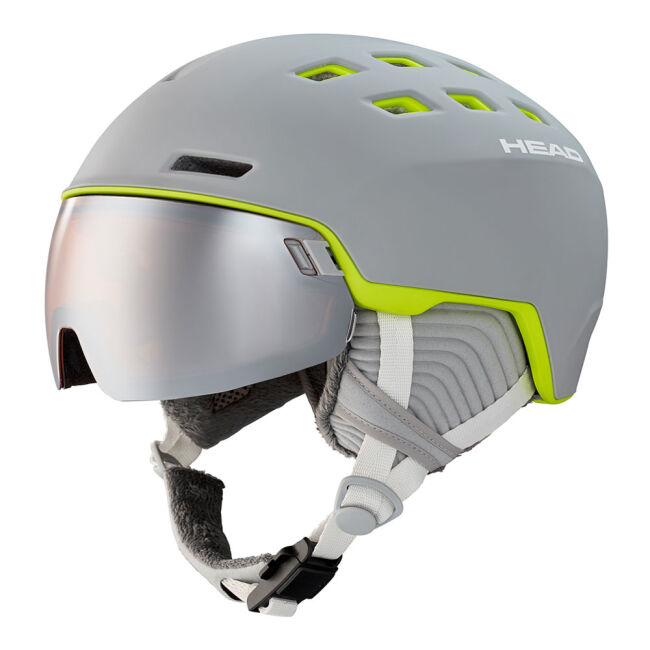 Kask narciarski Head Rachel Grey Lime