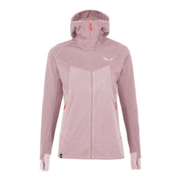 Bluza damska Salewa Puez Hybrid Polarlite Hooded Fleece Zephyr Melange 2024