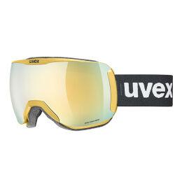 Gogle narciarskie Uvex Downhill 2100 CV Chrome Champion Edition Gold Chrome Mirror Gold OTG 2023