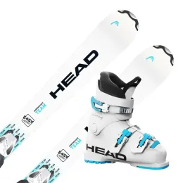 Zestaw zjazdowy dziecięcy Head Supershape Team Easy JRS +  Head Raptor 40 Jr 2026