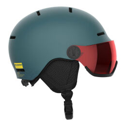Kask narciarski dziecięcy Salomon Orka Visor North Atlantic / Flash Red S2 2026