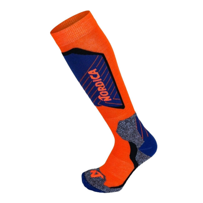 Skarpety narciarskie dziecięce Nordica Tech Jr Orange Dark Blue