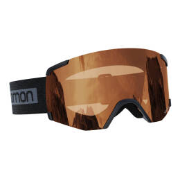 Gogle narciarskie Salomon S/View Access Black Tonic Orange S2 2022
