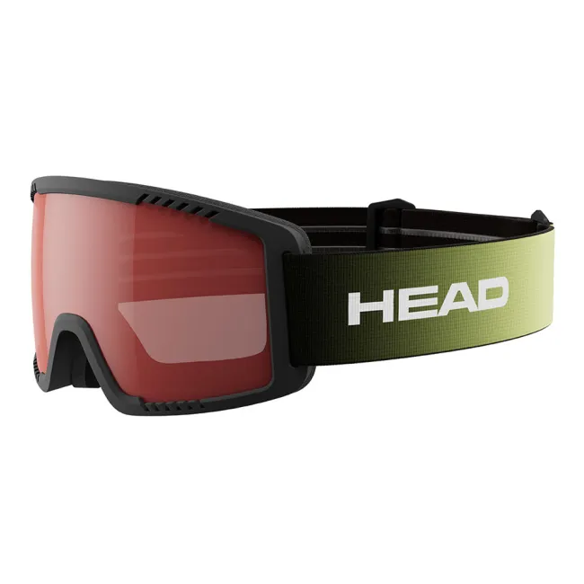 Gogle narciarskie dziecięce Head Contex Yuki Lime / Red S1 2027