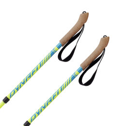 Kijki skiturowe dla dzieci Dynafit Youngstar Pole Fluo Yellow Frost 2024