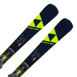 Narty dla dzieci Fischer RC4 Worldcup JR RP + FJ7