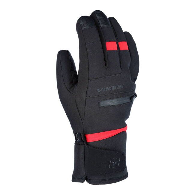 Rękawice narciarskie Viking Kuruk 2.0 Black Red 2025