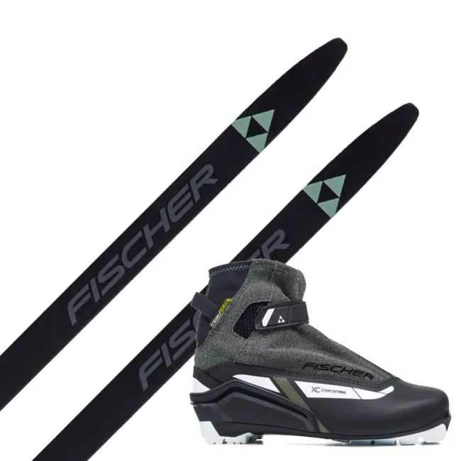 Zestaw biegowy damski Fischer Sports Crown EF + Buty Fischer XC Comfort Pro WS 2026