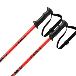 Kijki narciarskie dla dzieci Leki Rider Black Red 2026