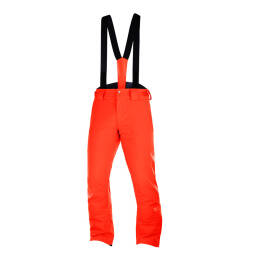 Spodnie narciarskie męskie Salomon Stormseason Pant M Tomato Cherry 2020