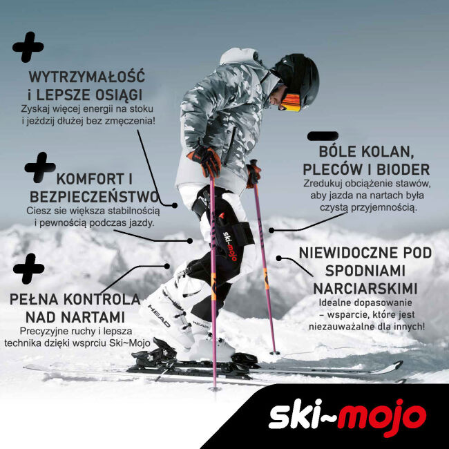 Orteza narciarska egzoszkielet Ski Mojo