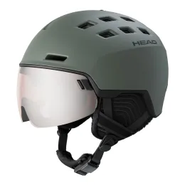 Kask narciarski Head Radar Dusky Green / Silver Red S2 2027