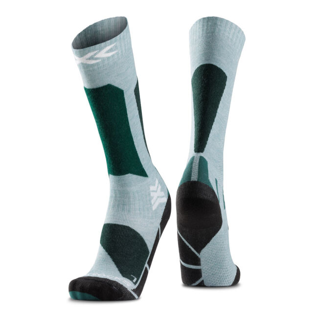 Skarpety narciarskie damskie X-Socks Ski Discover OTC Sage Green English Lawn 2026