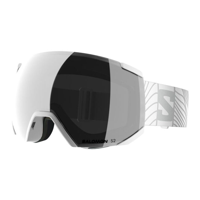 Gogle narciarskie snowboardowe Salomon Radium White ML Super White S2 2025