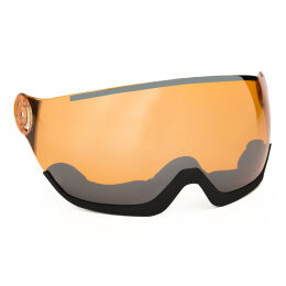 Szyba przyłbica zamienna do kasku Head Knight lub Queen Visor Sparelens Kit S2 Orange