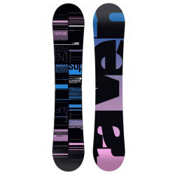 Deska snowboardowa damska Raven Supreme Black 2025